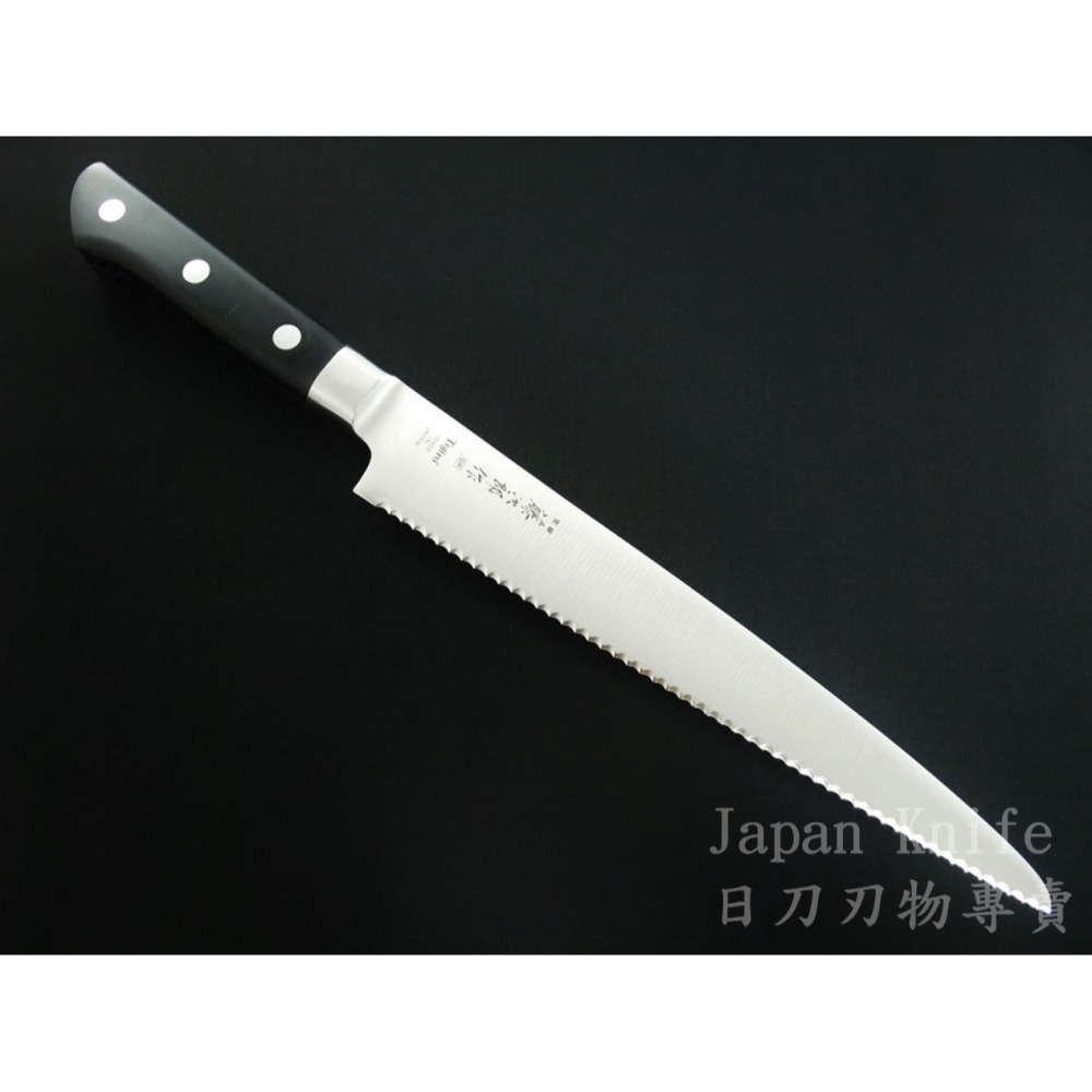 [台灣有貨]藤次郎麵包刀 F-828 DP鈷合金3層VG10不鏽鋼 麵包 鋸齒刀 鋸齒 烘焙工具 215mm-細節圖3