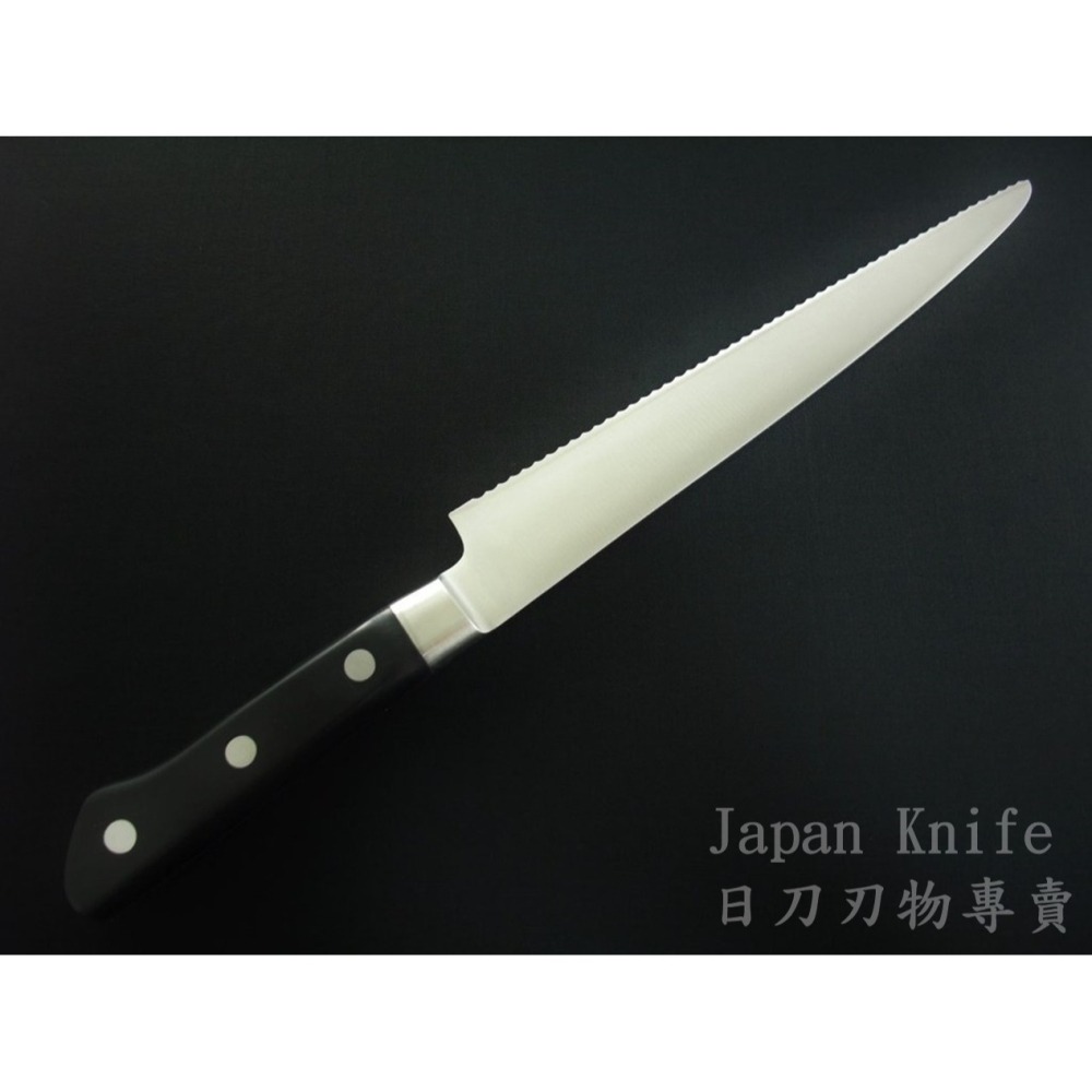 [台灣有貨]藤次郎麵包刀 F-828 DP鈷合金3層VG10不鏽鋼 麵包 鋸齒刀 鋸齒 烘焙工具 215mm-細節圖4