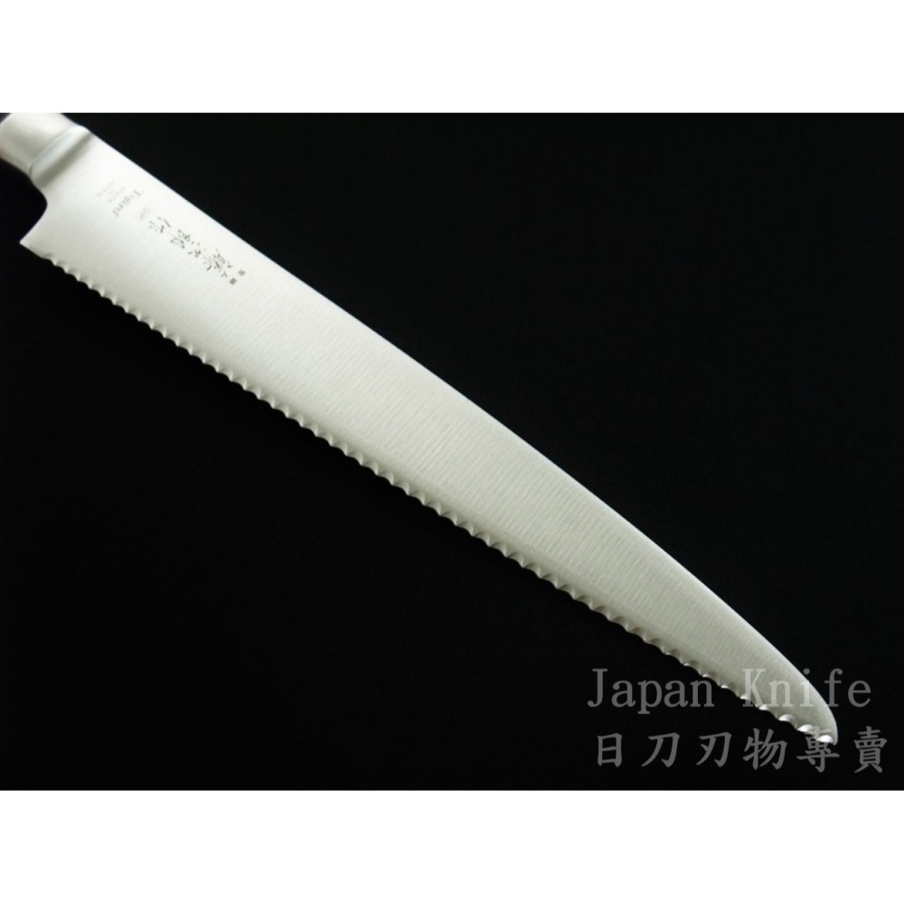 [台灣有貨]藤次郎麵包刀 F-828 DP鈷合金3層VG10不鏽鋼 麵包 鋸齒刀 鋸齒 烘焙工具 215mm-細節圖6