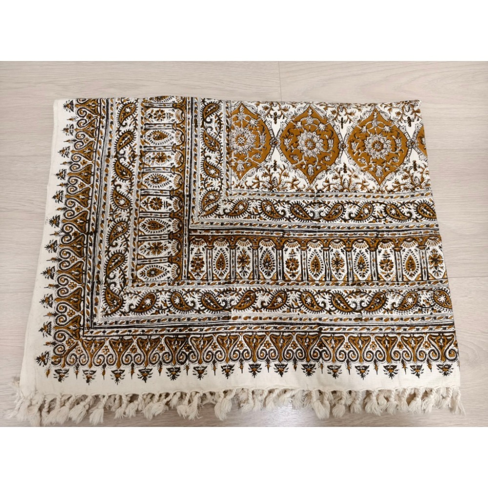 全新正品現貨 伊朗 手工 蠟染桌巾 桌巾 140*200cm 伊朗製-細節圖2