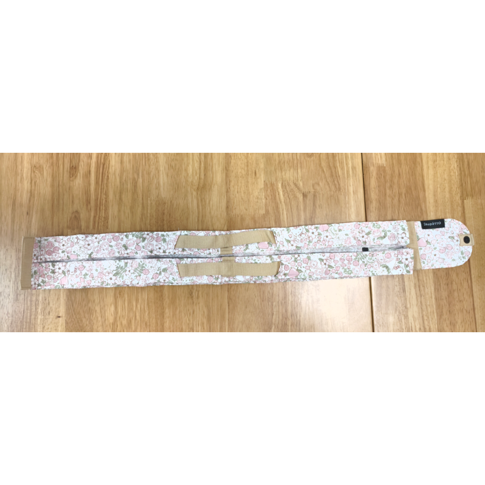 近全新現貨 日本 Shupatto 秒手包 摺疊包 M 收納袋 Sanrio 三麗鷗 kitty 只用過一次-細節圖6