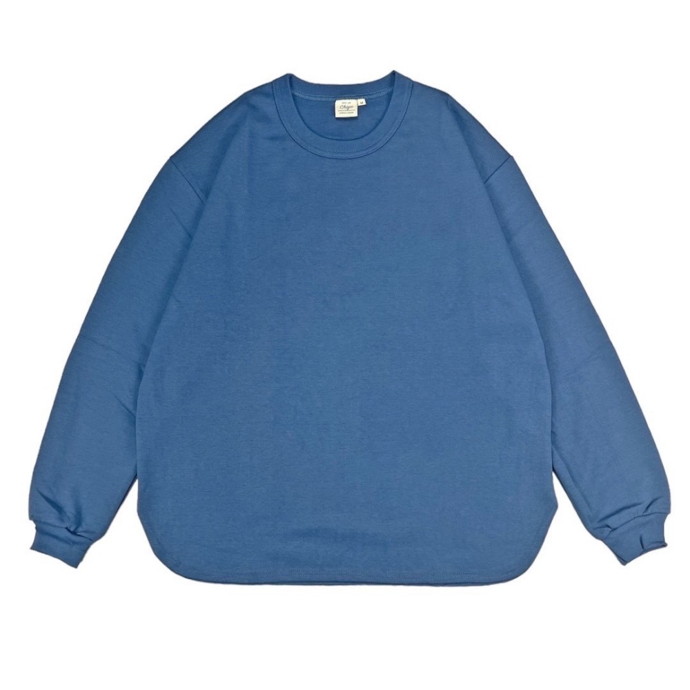 太空棉圓弧下擺長袖tee-細節圖4