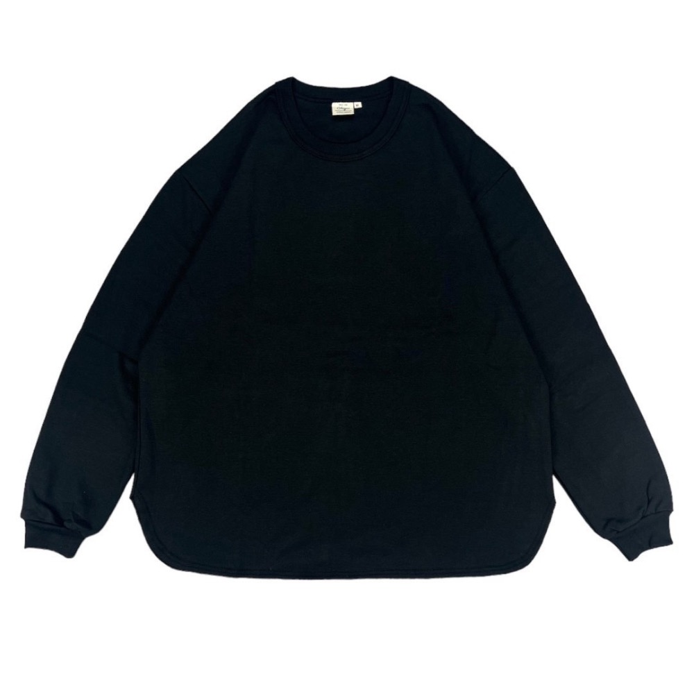 太空棉圓弧下擺長袖tee-細節圖5