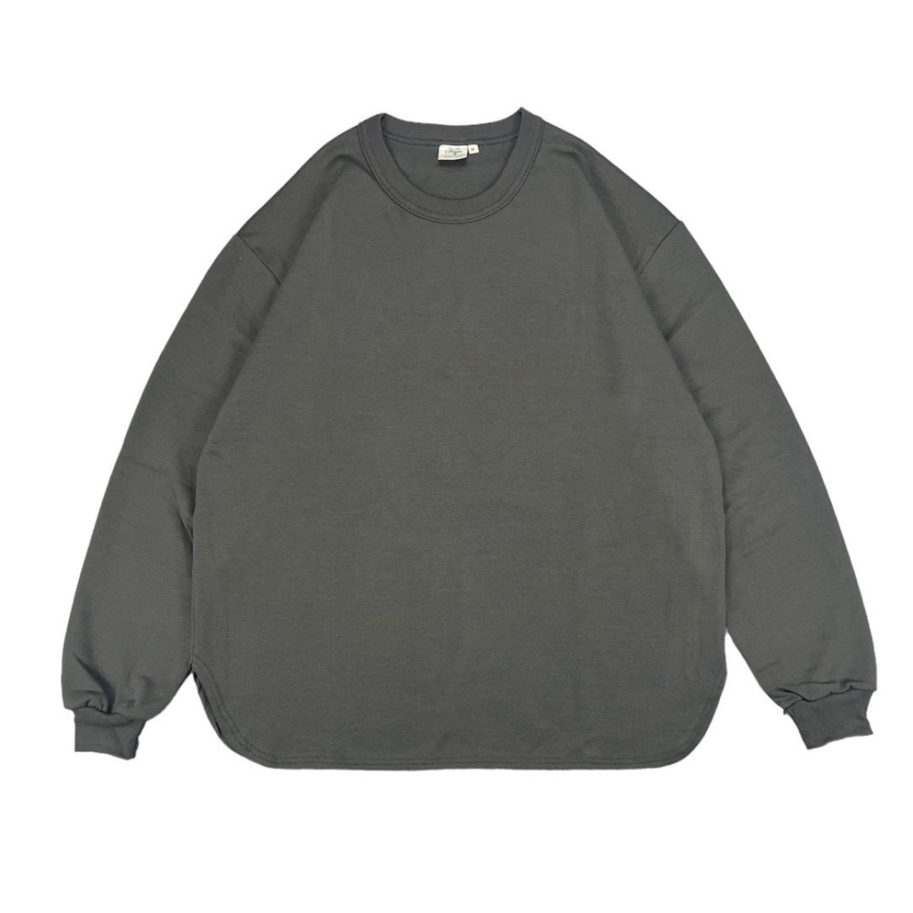 太空棉圓弧下擺長袖tee-規格圖5