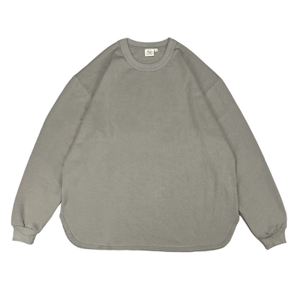 太空棉圓弧下擺長袖tee-規格圖5