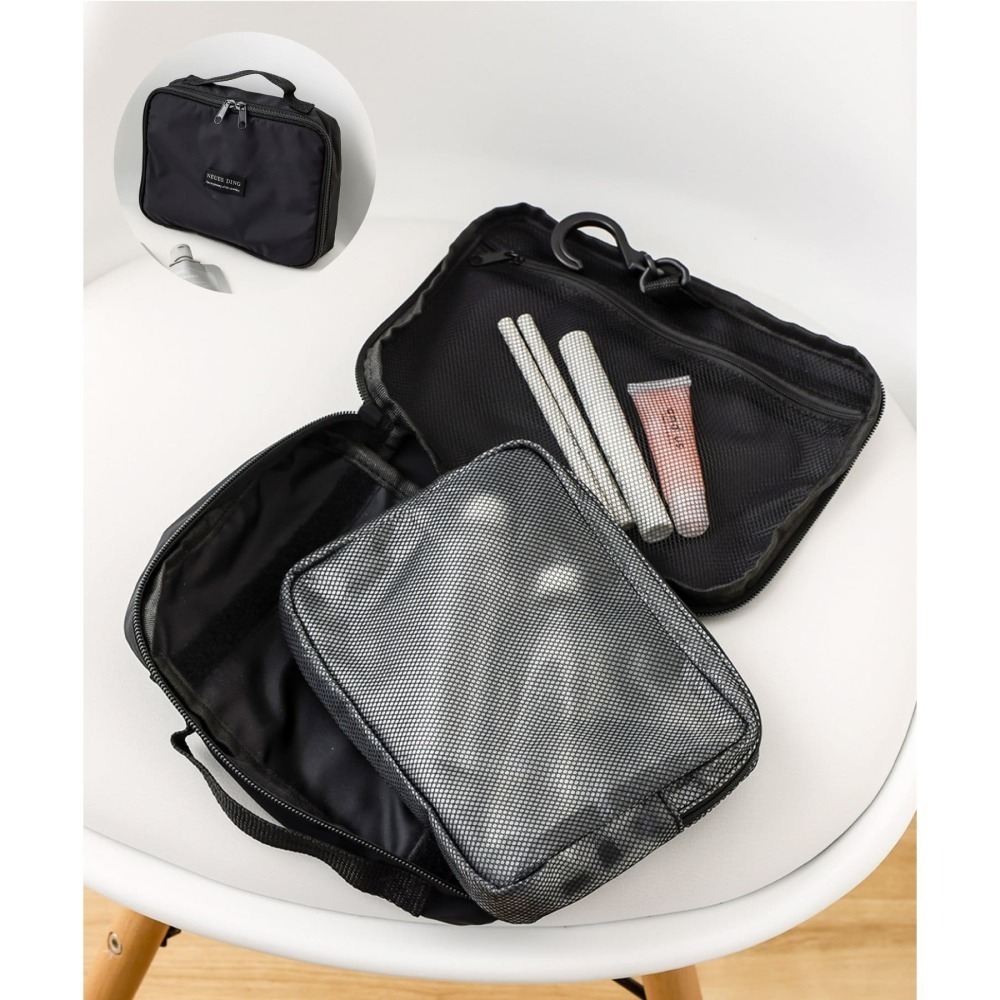 ⭐️現貨⭐️3COINS  可掛式盥洗包 便利包-細節圖2