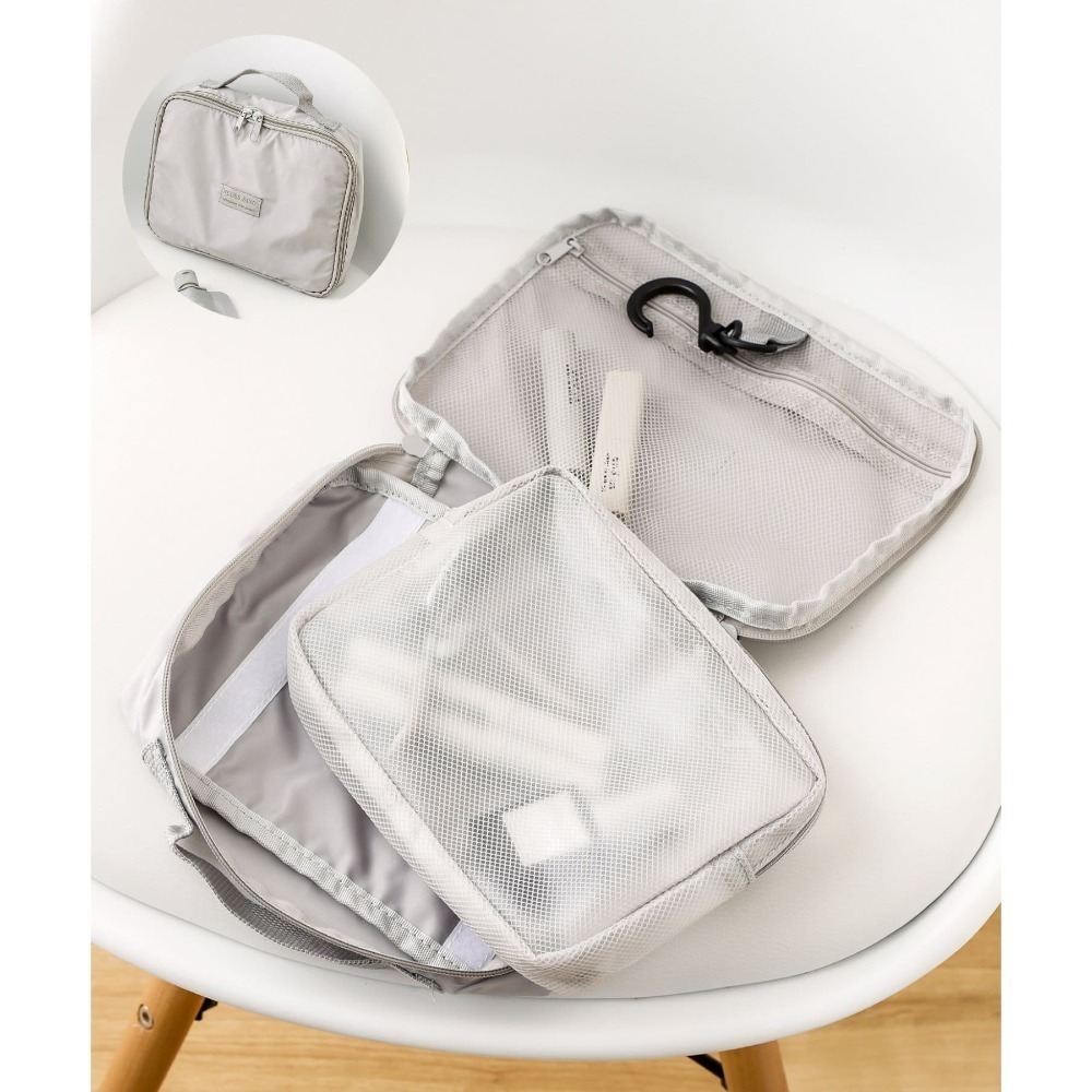 ⭐️現貨⭐️3COINS  可掛式盥洗包 便利包-規格圖2