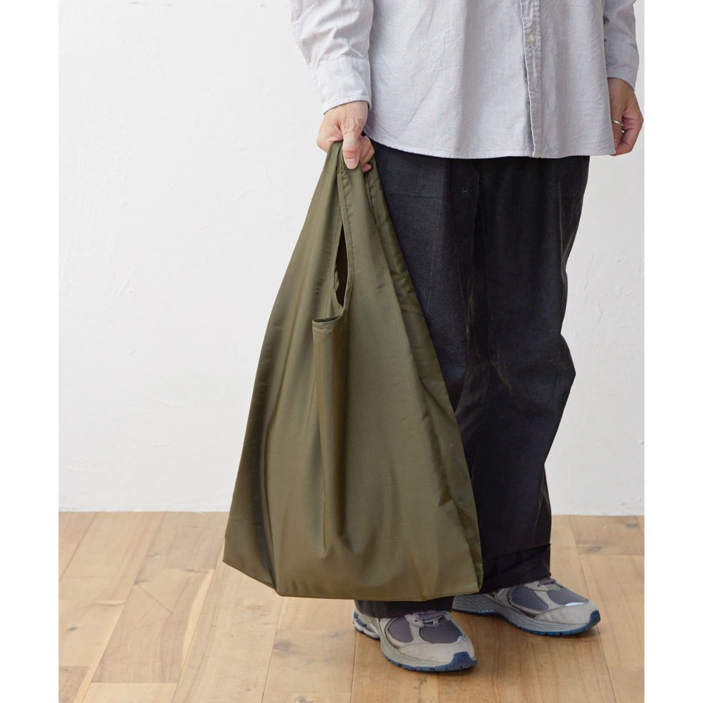 ⭐️現貨⭐️3COINS  購物袋 環保袋(橄欖綠)-細節圖2