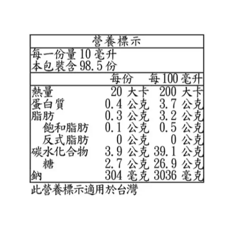 Daisho 日式燒肉醬 1.15公斤-細節圖2
