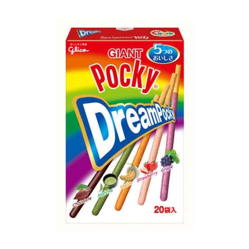 ⭐️預購2/3寄出⭐️日本限定 百奇 巨大Pocky 抹茶｜草莓｜彩虹｜巨峰葡萄｜哈密瓜｜巨型 Pretz 章魚燒⭐-規格圖1