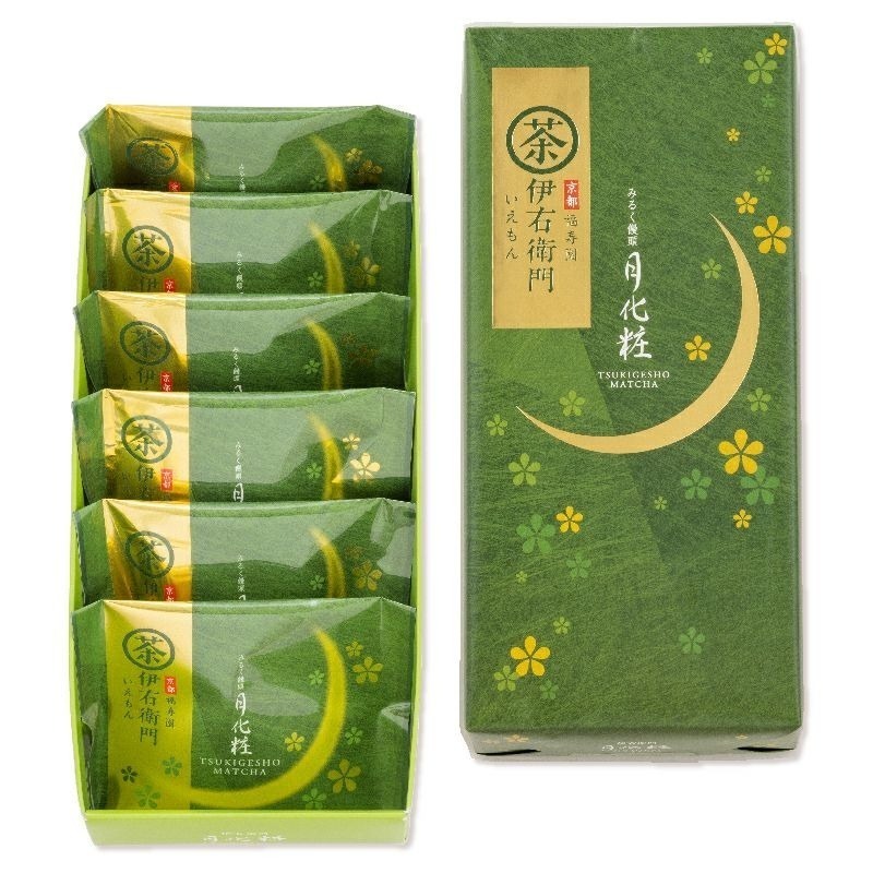 伊右衛門抹茶饅頭6入