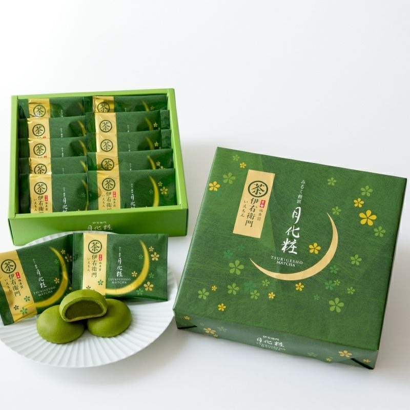 伊右衛門抹茶饅頭10入