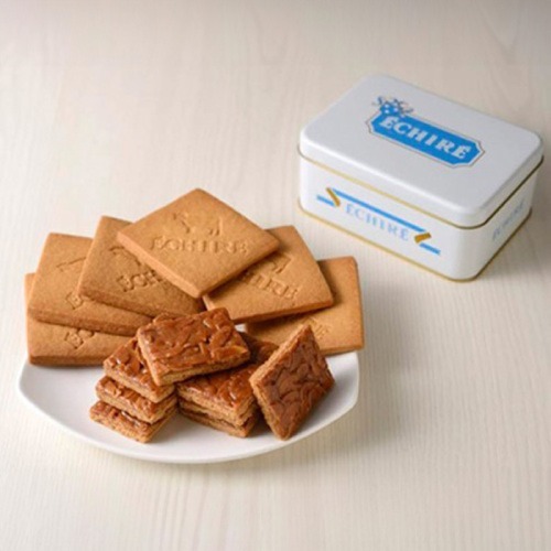 ⭐️預購2/3寄出⭐️大阪阪急梅田限定 ECHIRE 艾許經典奶油餅乾｜奶油餅+焦糖杏仁碎片⭐️-規格圖3