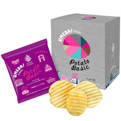 ⭐️預購4/28寄出⭐️大阪阪急梅田限定 GRAND CALBEE 鹽味｜梅子｜伊勢海老濃湯｜壽喜燒｜煙燻培根⭐️-規格圖1