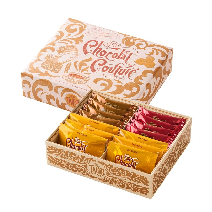 ⭐️預購2/3寄出⭐️日本阪急限定The Tailor巧克力費南雪｜巧克力榛果奶油夾心餅乾｜巧克力草莓夾心餅乾⭐️-規格圖1