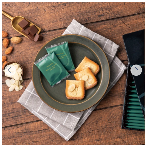 濃巧雙層杏仁薄片餅乾禮盒24入(鐵盒)