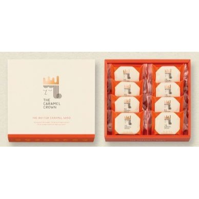 奶油焦糖三明治8入