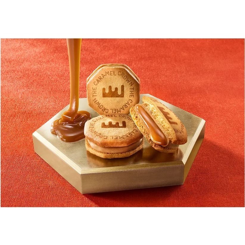 ⭐️預購6/30寄出⭐️日本梅田阪急 THE CARAMEL CROWN 奶油焦糖三明治｜焦糖千層派｜焦糖蛋糕⭐️-規格圖1