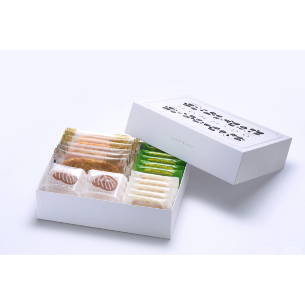 ⭐️預購4/28寄出⭐️日本 本実堂 三明治｜杏仁派｜肉桂派｜軟餅乾｜御手洗煎餅｜咖啡果凍｜綜合禮盒⭐️-規格圖1