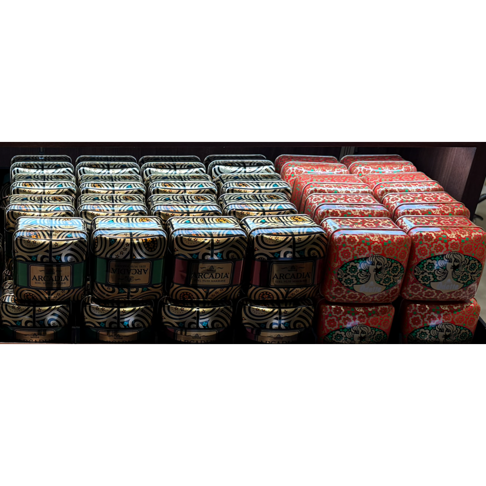 ⭐️預購2/3寄出⭐️日本 Morozoff ARCADIA 堅果餅乾｜奧黛特 心齋橋大丸限定包裝鐵罐⭐️-細節圖3