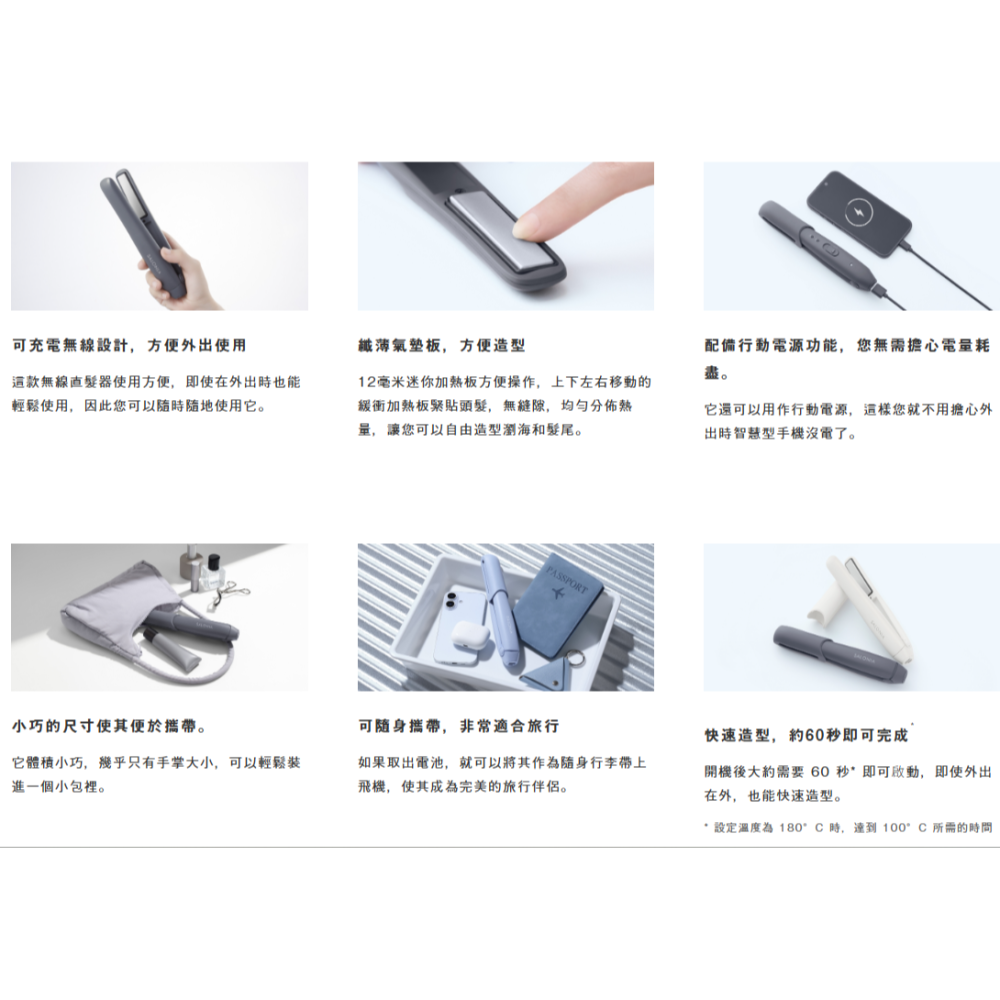 ⭐️預購5/4寄出⭐️SALONIA 無線離子夾SAL25119⭐️-細節圖3