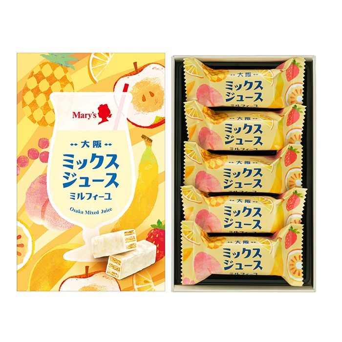 ⭐️預購4/28寄出⭐️日本 大阪限定 Mary＇s綜合果汁千層酥 禮盒⭐️-規格圖1