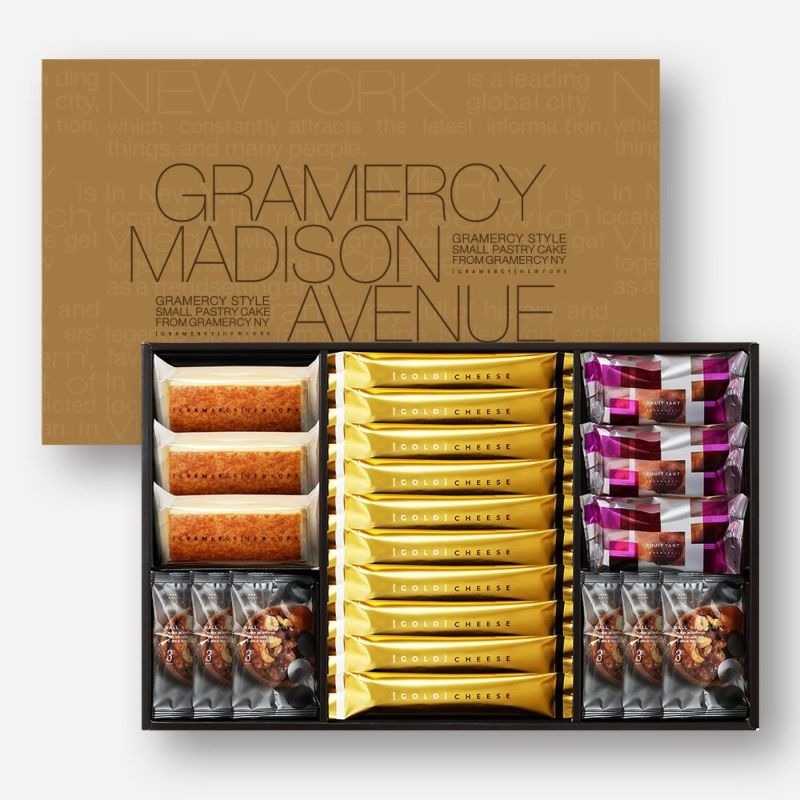 ⭐️預購4/28寄出⭐️GRAMERCY NEWYORK 經典起司蛋糕｜水果塔｜堅果塔｜起司雪茄禮盒⭐️-規格圖1