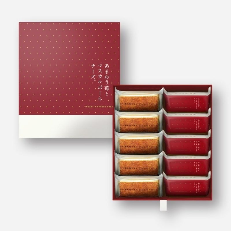 經典起司蛋糕5入+草莓起司蛋糕5入