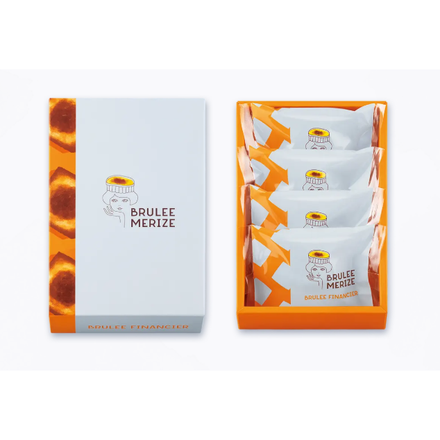 ⭐️預購4/28寄出⭐️日本伴手禮  brulee merize焦糖烤布蕾塔｜焦糖奶油酥風法式烤布蕾派｜焦糖費南雪⭐️-規格圖1