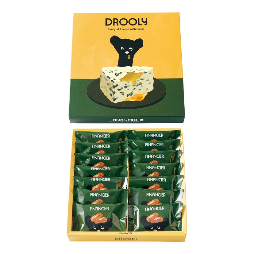 ⭐️預購4/28寄出⭐️日本大阪阪神限定 DROOLY 蜂蜜起司費南雪｜起司蜂蜜夾心餅乾｜起司蜂蜜厚燒餅  禮盒⭐️-規格圖1