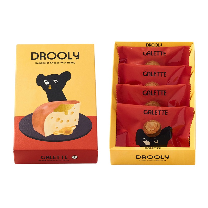 ⭐️預購4/28寄出⭐️日本大阪阪神限定 DROOLY 蜂蜜起司費南雪｜起司蜂蜜夾心餅乾｜起司蜂蜜厚燒餅  禮盒⭐️-規格圖1