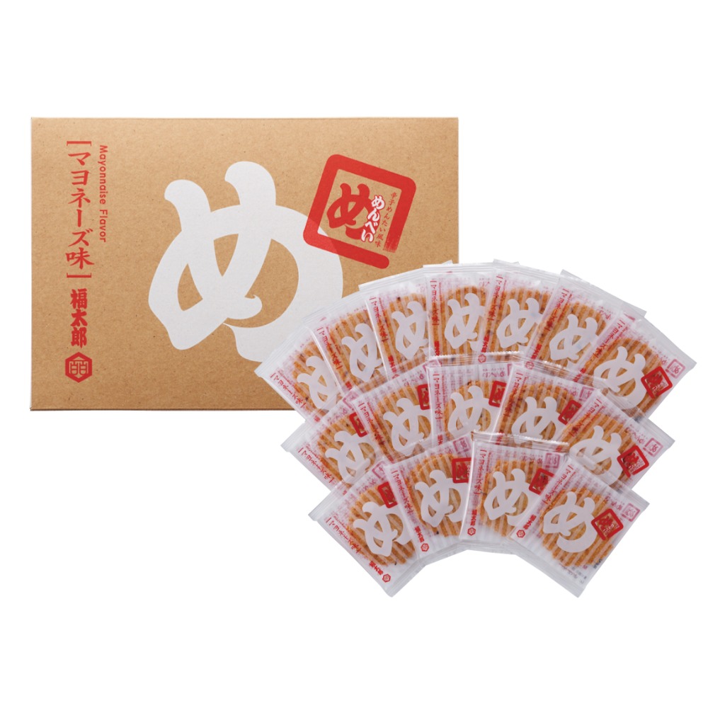⭐️預購6/30寄出⭐️MENBEI山口油屋福太郎 明太子仙貝 原味｜辣味｜美乃滋 禮盒⭐️-規格圖1