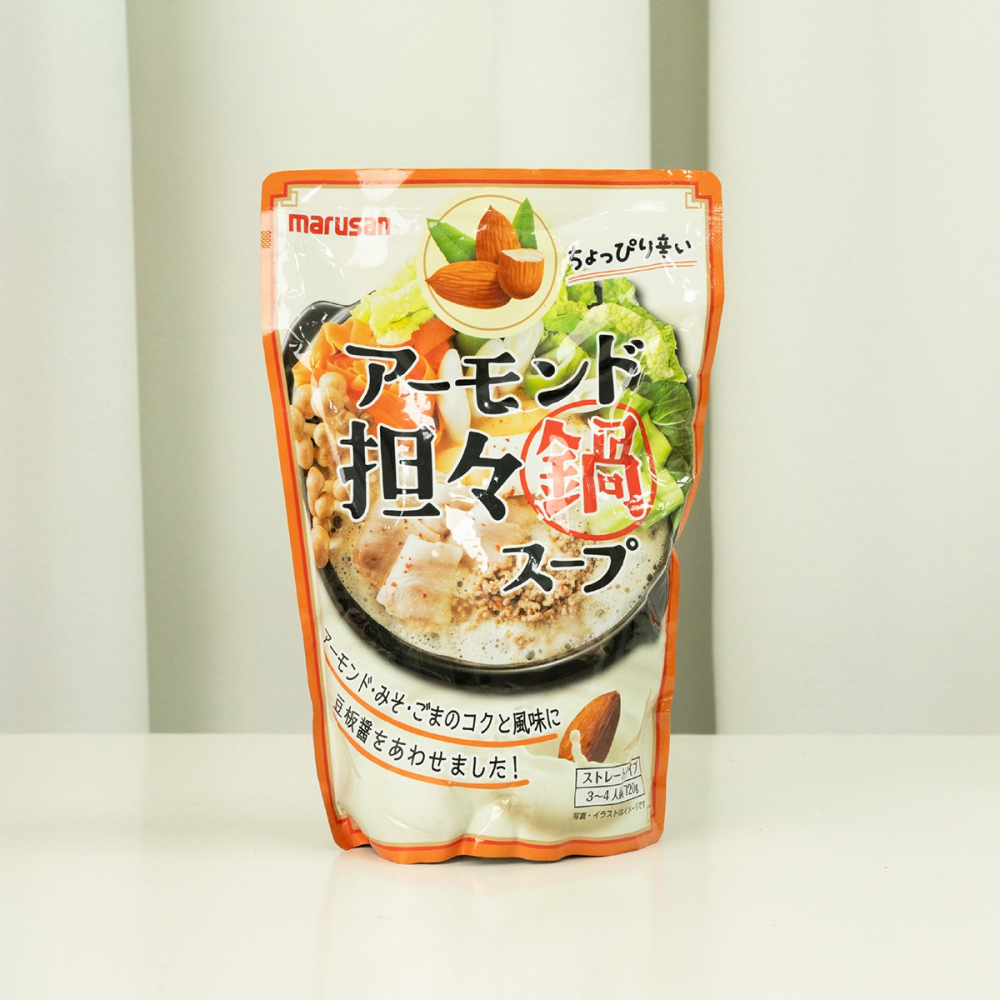 丸三愛火鍋用高湯【杏仁擔擔風味】720g (116/5/26)-細節圖2