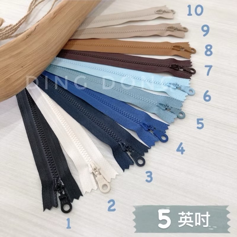 【叮咚Diy】YKK拉鍊-3V單色燈泡頭5英吋拉鍊、12.5公分拉鍊、拉鍊、拉鏈、3V拉鍊、3V拉鏈、塑鋼拉鍊-細節圖2