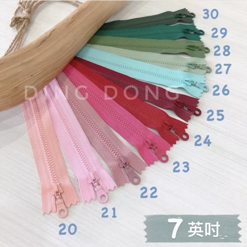 【叮咚Diy】YKK拉鍊-3V單色燈泡頭7英吋拉鍊、17.5公分拉鍊、18公分拉鍊、拉鏈、3V拉鍊、3V拉鏈、塑鋼拉鍊-細節圖4