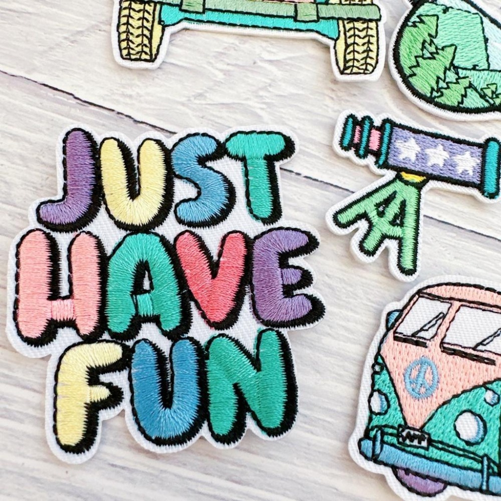 【皮卡布】U1 吉普車 T4 布貼  布章 臂章燙 刺繡燙布貼 徽章 刺繡布貼 熨燙貼 熨燙布貼 Patch 魔鬼氈布章-細節圖2