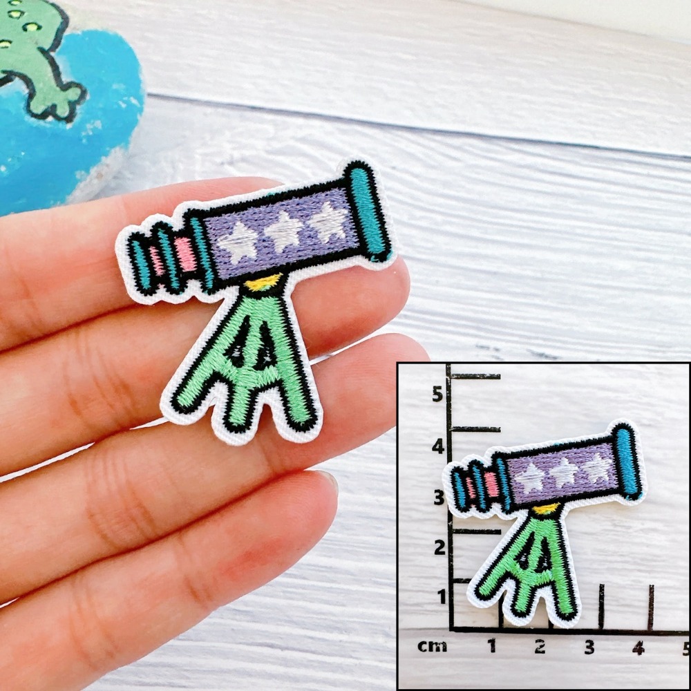 【皮卡布】U1 吉普車 T4 布貼  布章 臂章燙 刺繡燙布貼 徽章 刺繡布貼 熨燙貼 熨燙布貼 Patch 魔鬼氈布章-規格圖5