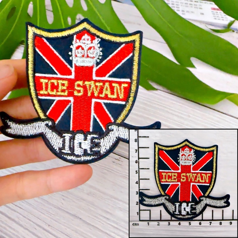 【皮卡布】 P16 校徽 制服徽章 jk徽章 布貼 刺繡燙布貼 徽章 刺繡布貼 和平標誌 熨燙貼 魔鬼氈布章 Patch-規格圖6