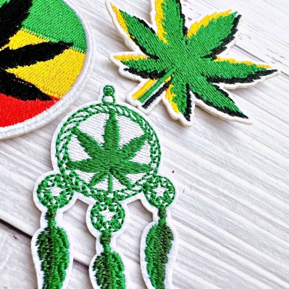 【皮卡布】T7 氣球 火箭 和平標誌 補夢網 麻葉徽章  布章 臂章 刺繡燙布貼 刺繡布貼 熨燙貼 熨燙布貼 Patch-細節圖3