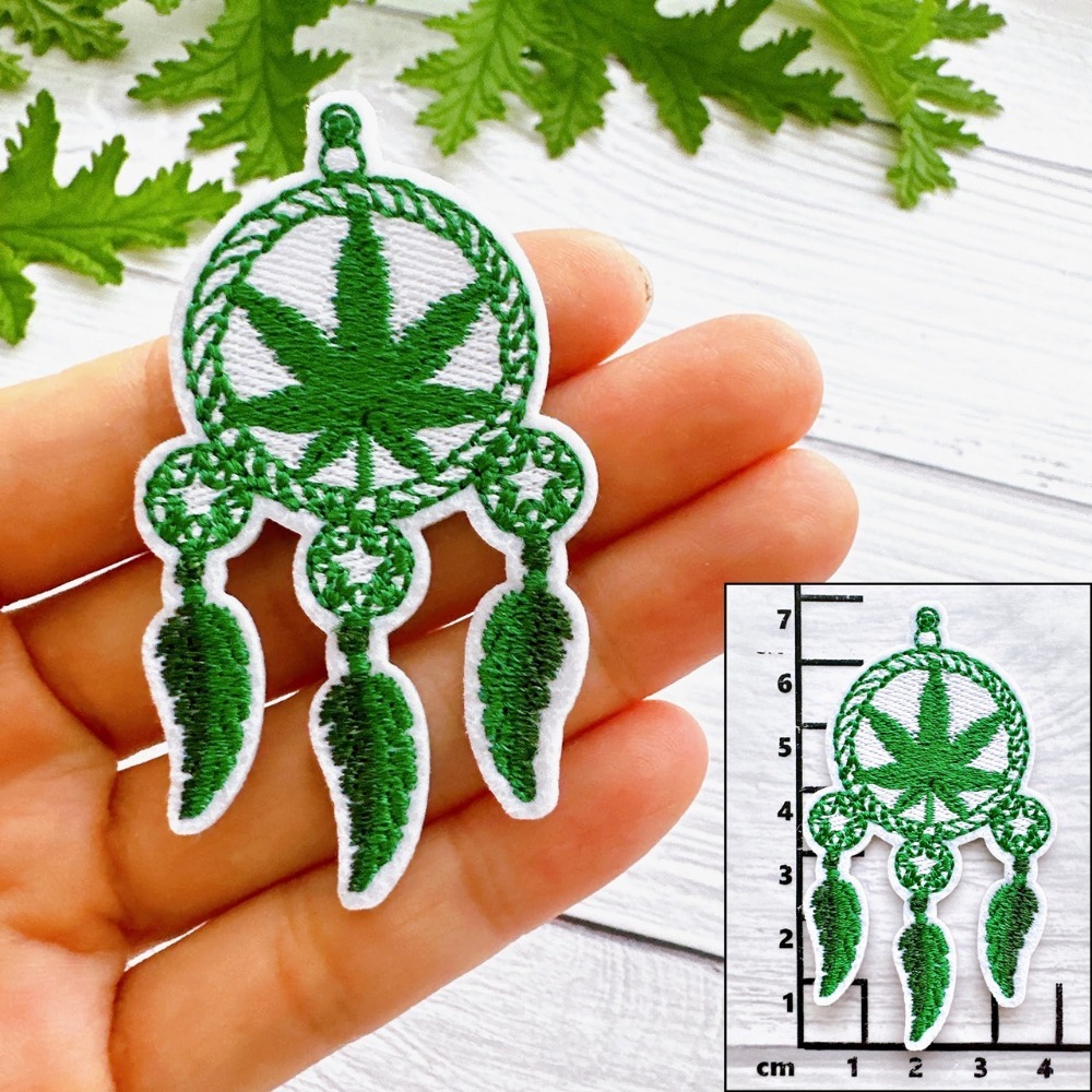 【皮卡布】T7 氣球 火箭 和平標誌 補夢網 麻葉徽章  布章 臂章 刺繡燙布貼 刺繡布貼 熨燙貼 熨燙布貼 Patch-規格圖5