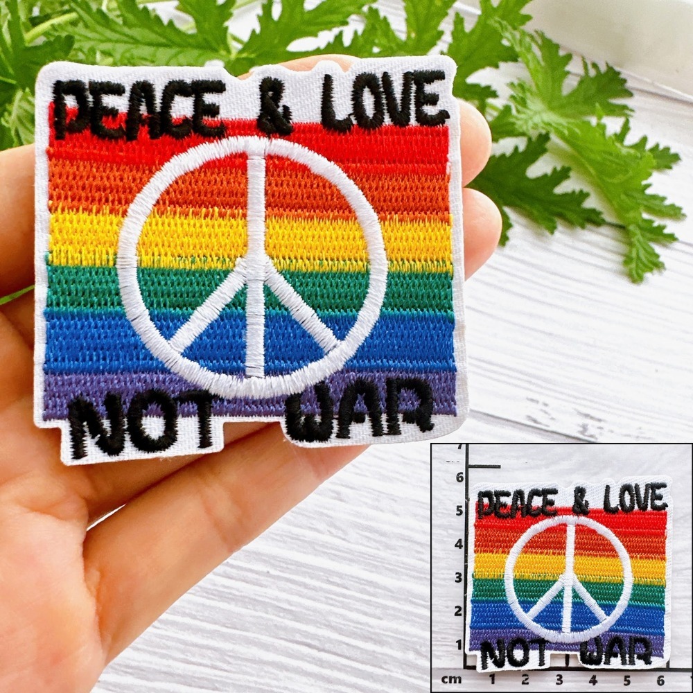 方型和平標誌 (熱熔膠款)