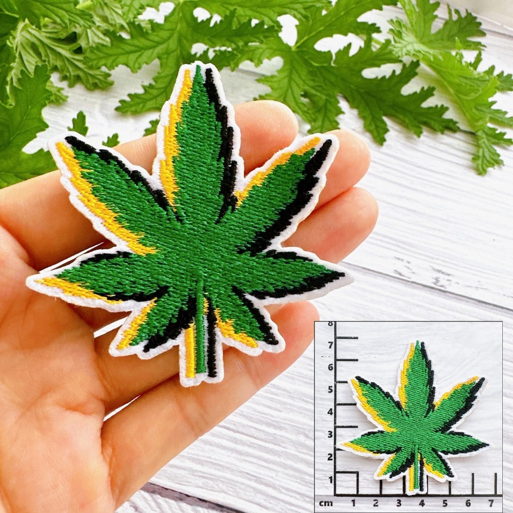 【皮卡布】T7 氣球 火箭 和平標誌 補夢網 麻葉徽章  布章 臂章 刺繡燙布貼 刺繡布貼 熨燙貼 熨燙布貼 Patch-規格圖5