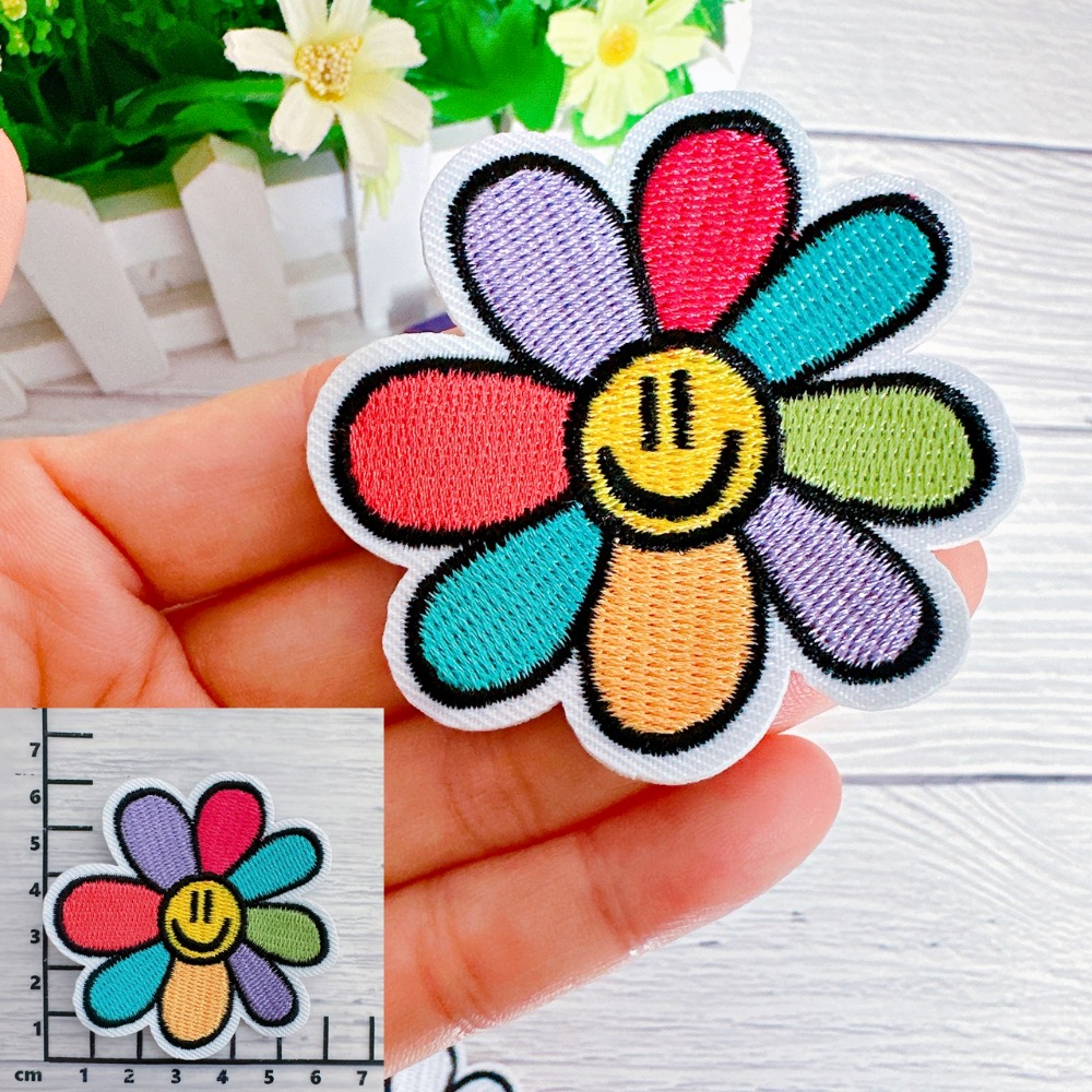 彩色花 (熱熔膠款)