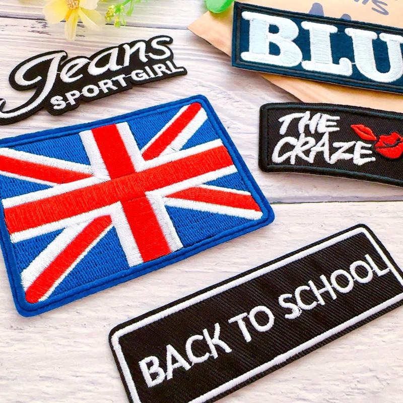 【皮卡布】P14 鳳梨 英國國旗 徽章 布章 臂章燙 刺繡燙布貼  刺繡布貼 熨燙貼 熨燙布貼 Patch 魔鬼氈布章-細節圖4