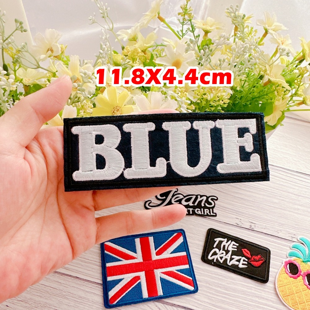 【皮卡布】P14 鳳梨 英國國旗 徽章 布章 臂章燙 刺繡燙布貼  刺繡布貼 熨燙貼 熨燙布貼 Patch 魔鬼氈布章-規格圖8