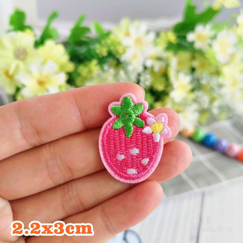 【皮卡布】K7 彩紅小馬 布貼 裝飾 布章 臂章燙 刺繡燙布貼 徽章 刺繡布貼 補丁補破洞 熨燙貼 燙布貼 Patch-規格圖6
