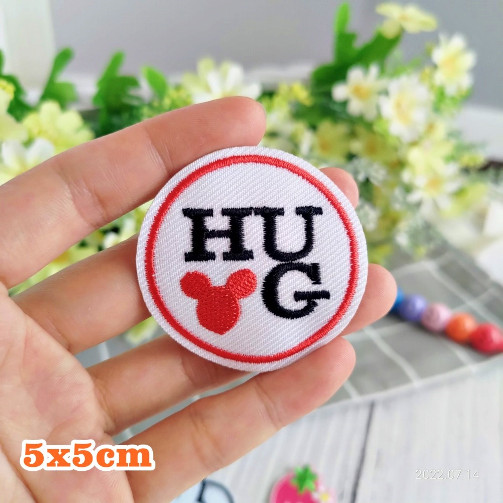 【皮卡布】K7 彩紅小馬 布貼 裝飾 布章 臂章燙 刺繡燙布貼 徽章 刺繡布貼 補丁補破洞 熨燙貼 燙布貼 Patch-規格圖6