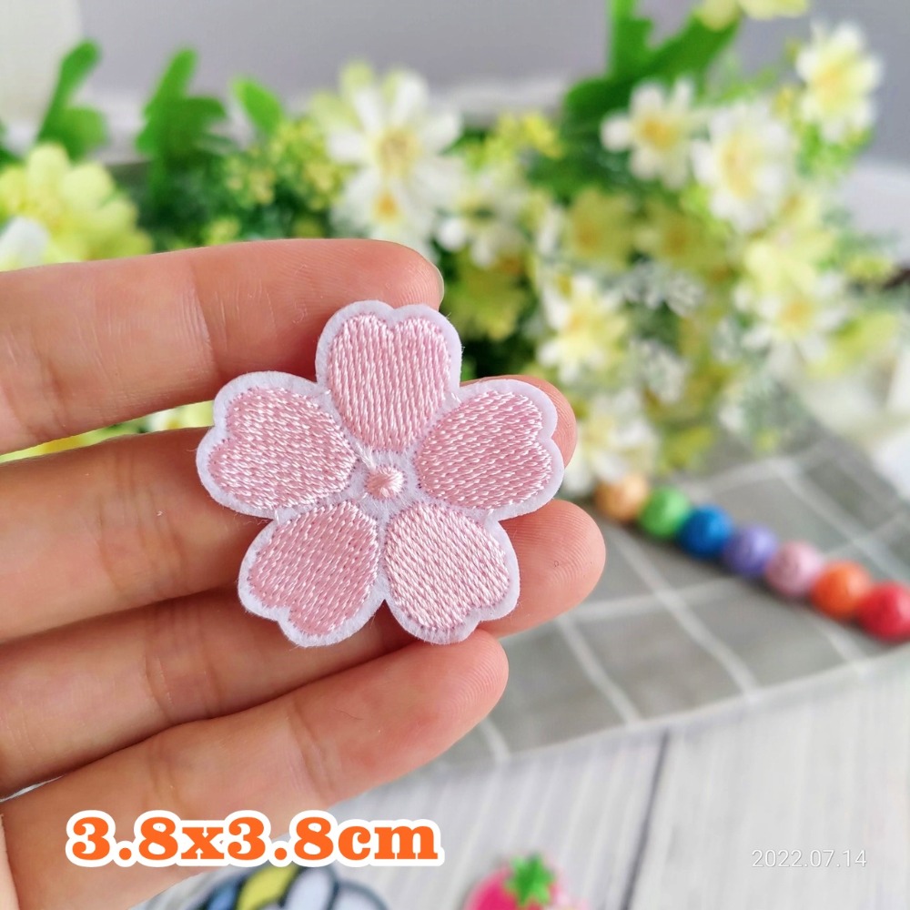 【皮卡布】K7 彩紅小馬 布貼 裝飾 布章 臂章燙 刺繡燙布貼 徽章 刺繡布貼 補丁補破洞 熨燙貼 燙布貼 Patch-規格圖6