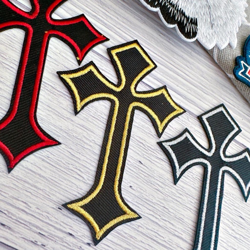 【皮卡布】G2 老鷹 十字架  徽章 布貼 裝飾 布章 臂章燙 刺繡燙布貼 徽章 刺繡布貼 補丁 熨燙布貼 Patch-細節圖2