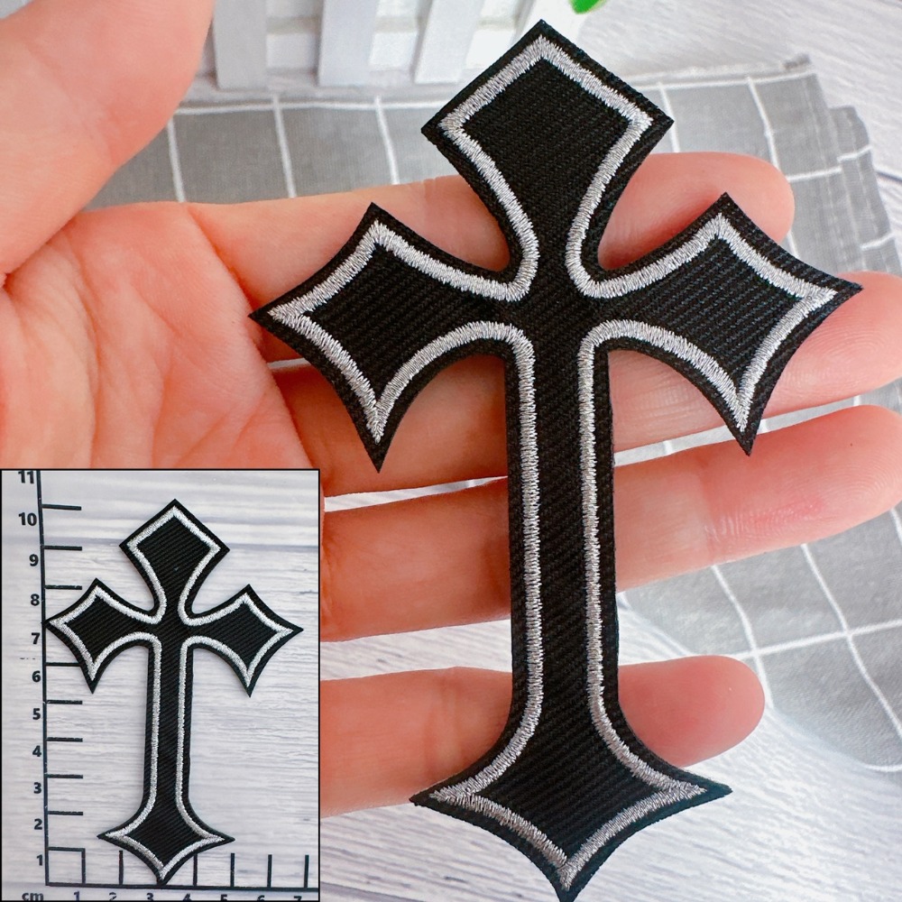 【皮卡布】G2 老鷹 十字架  徽章 布貼 裝飾 布章 臂章燙 刺繡燙布貼 徽章 刺繡布貼 補丁 熨燙布貼 Patch-規格圖6